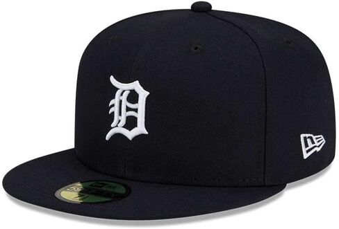 New Era 59FIFTY Detroit Tigers Fitted Hat - Black / White in Saudi Arabia