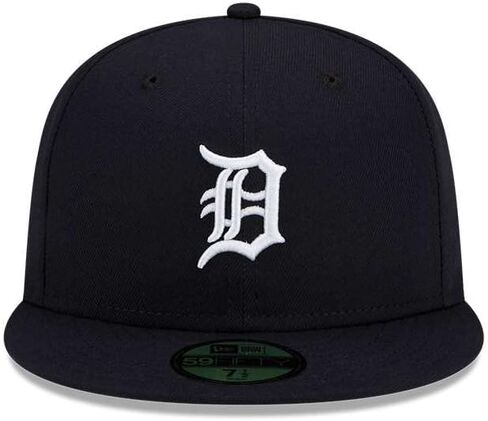 New Era 59FIFTY Detroit Tigers Fitted Hat - Black / White in Saudi Arabia