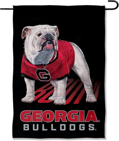 شركة أعلام ورايات الكلية جورجيا بولدوج بوم التميمة حديقة راية العلم in Kuwait