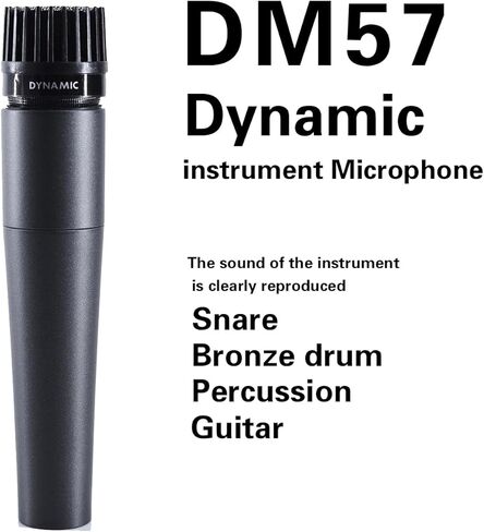 الميكروفونات المحمولة باليد عبارة عن سلك قلبي ديناميكي أحادي الاتجاه وتتضمن كابل صوت XLR بطول 15 قدمًا إلى اتصال صوتي مقاس 1/4 بوصة in Kuwait