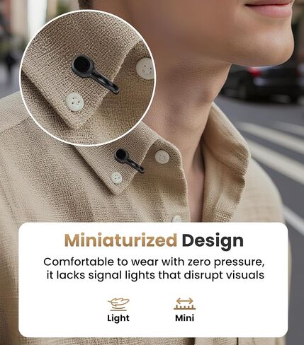 ميكروفون Tisino Mini Wireless Lavalier لهاتف iPhone مع قابس الإضاءة، ميكروفون صغير لتقليل الضوضاء مع حافظة شحن، محمول لليوتيوب، TikTok، Vlog، Podcast، Interview، أبيض in Saudi Arabia