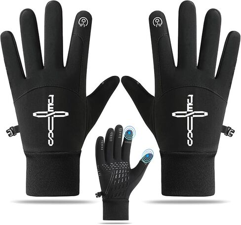 قفازات شتوية للرجال والنساء، قفازات جري دافئة خفيفة الوزن تعمل باللمس in Kuwait