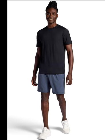 شورت Gaiam Mens Hatha 7 بوصات، مقاس قياسي، خامة خفيفة الوزن قابلة للتمدد، ماصة للرطوبة in Saudi Arabia