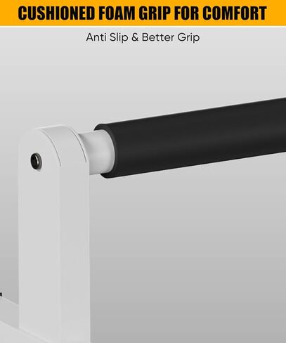 قضبان الدفع | باراليتس عالي التحمل مع مقابض مضادة للانزلاق لتمارين رياضية بلانش إل سيت ستاند على اليدين وتمارين اللياقة البدنية على الأرض، مقابض محطة الدفع لتدريب القوة في صالة الألعاب الرياضية in Kuwait