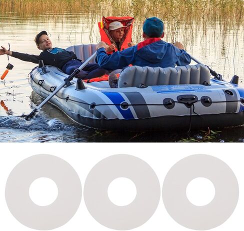 3pcs Inflatable Boat Valve Gasket Durable Replacement Washers for Kayaks Canoes and Inflatable Rafts Weather Resistant Leakproof Sealing Technology for Extended Use in Saudi Arabia