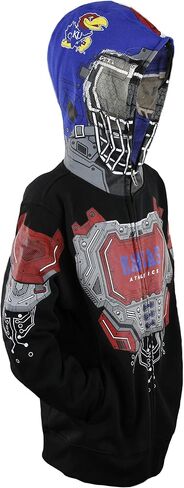 NCAA Kids Boys Full Zip Masked Hoodie, Kansas Jayhawk in Saudi Arabia