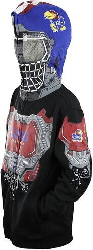 NCAA Kids Boys Full Zip Masked Hoodie, Kansas Jayhawk in Saudi Arabia