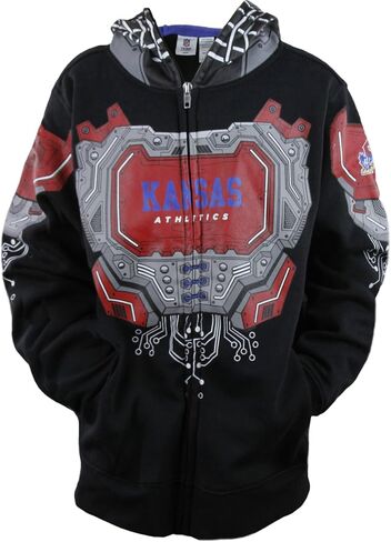 NCAA Kids Boys Full Zip Masked Hoodie, Kansas Jayhawk in Saudi Arabia