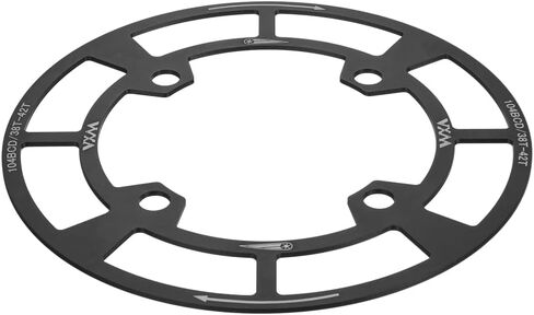 Mountain Bike Chainring Guard 104BCD Aluminum Alloy Chain Ring Protector Cover for 32-36T 38-42T Chainring Sprockets in Saudi Arabia