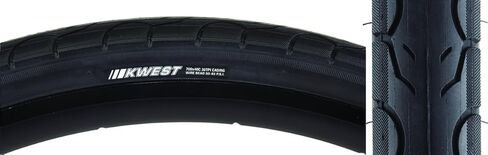 KENDA Kwest K193 Bicycle Tire - 700 X 40C, 60TPI - Wire, Clincher - Black - 068N4NK9 in Saudi Arabia