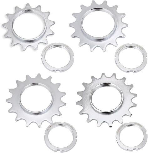 Single Speed Freewheel, High Strength Steel Sprocket Freewheel Parts for Fixed Gear 13/14/15/16T(14T) Fixed Gear Cog Single Speed Chain Single Speed Cog 14T 14T in Saudi Arabia