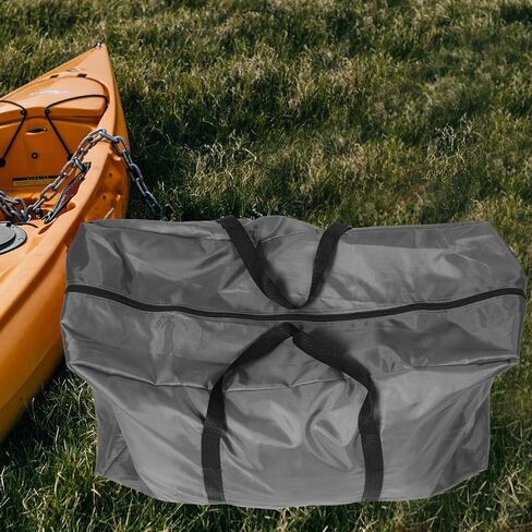 حقيبة تخزين VICASKY Kayak - حقيبة ظهر خفيفة الوزن مصنوعة من البوليستر قابلة للنفخ ومقاومة للماء ومتعددة الوظائف لزوارق الكاياك وألواح التجديف بسعة كبيرة 29.5 × 17.7 × 11.8 بوصة in Saudi Arabia