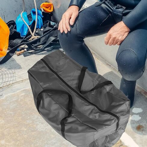 حقيبة تخزين VICASKY Kayak - حقيبة ظهر خفيفة الوزن مصنوعة من البوليستر قابلة للنفخ ومقاومة للماء ومتعددة الوظائف لزوارق الكاياك وألواح التجديف بسعة كبيرة 29.5 × 17.7 × 11.8 بوصة in Saudi Arabia