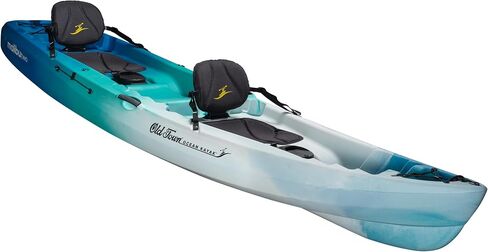 Old Town Ocean Kayak Malibu Two Kayak, 2-Person Sit-on-Top Lightweight Recreational Paddle Boat for Family Paddling, 12ft in Kuwait