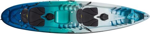 Old Town Ocean Kayak Malibu Two Kayak, 2-Person Sit-on-Top Lightweight Recreational Paddle Boat for Family Paddling, 12ft in Kuwait
