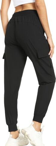 Cargo Joggers for Women with Pockets, Hiking Pants Lightweight Waterproof Quick Dry for Womens Camping Travel in Saudi Arabia