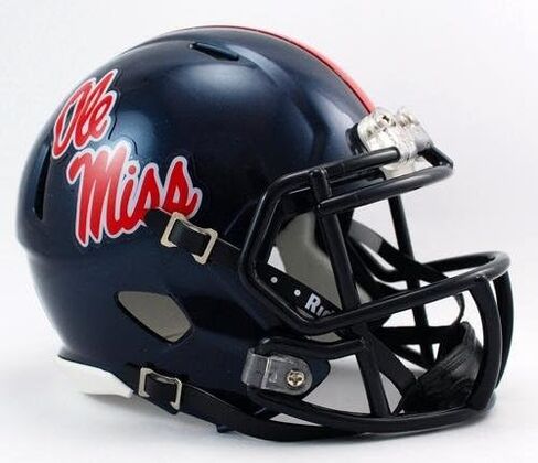 Riddell Miniature Ncaa Speed Helmet Ole Miss in Saudi Arabia