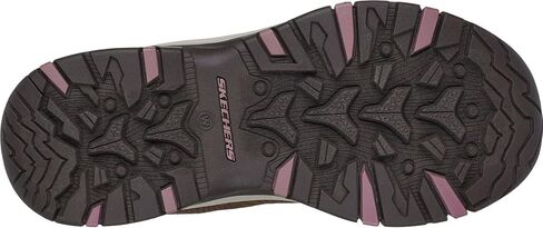 Skechers Women's Relaxed Fit: Trego - Trail Kismet Water-Repellent Mid-Top Hiking Boot Brown/Multi - 180001-BRMT in Saudi Arabia