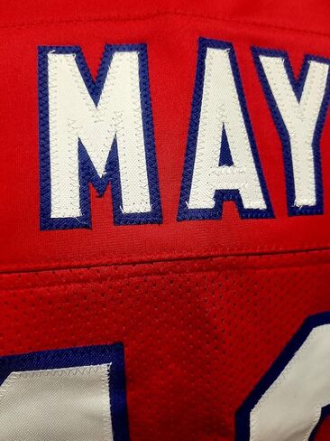 Generic Custom Stitched Drake Maye Adult Red Jersey Size XXL 2XL in Saudi Arabia