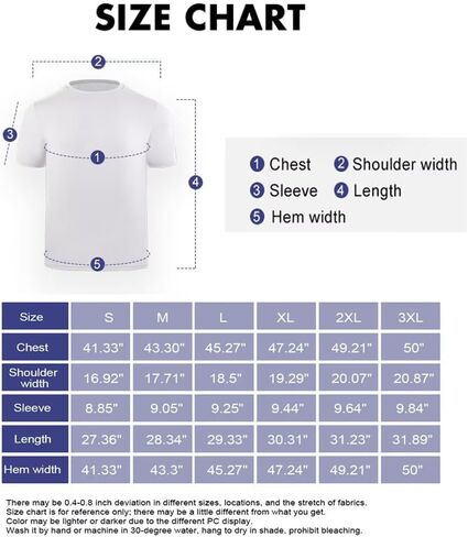 Moisture Wicking Tag Free Undershirt for Men, Crew Neck Tee, 2 Pack in Saudi Arabia