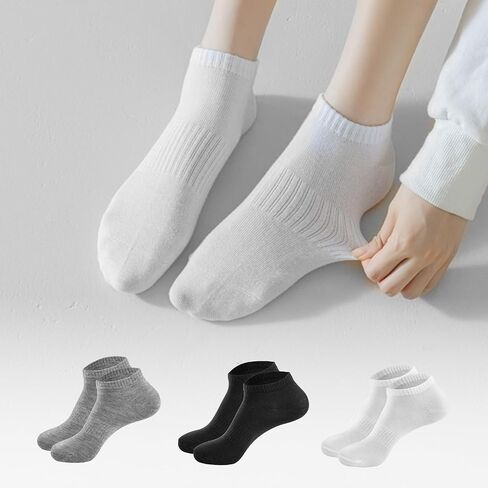3Pack Ankle Socks No Show for Men and Women Invisible Low Cut Liner Socks Stay Up Athletic Casual Breathable for Everyday(Mixcolor) in Saudi Arabia