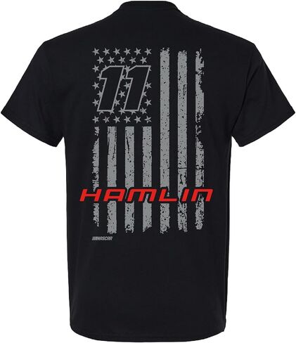 Checkered American Flag Sports 2025 Patriotic American Flag T-Shirt - Automotive Racing Apparel in Saudi Arabia