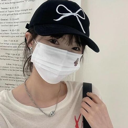 Adjustable Bow Baseball Cap,Low Profile Beach Sun Hat Unconstructed Plain Cotton Ponytail Golf Hat for Women Travel Essential in Saudi Arabia