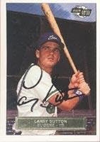 Larry Sutton Eugene Emeralds - Royals Affiliate 1992 Fleer Excel Autographed Card - Minor League Card. This item comes with a certificate of authenticity from Autograph-Sports. Autographed - Baseball in Saudi Arabia