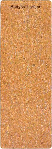 Air Cork Yoga Mat - Bodybycharlene - Non Slip, Anti Skid Cork Surface with TPE Backing - 71"X24"X10mm Thick Yoga Mats! in Saudi Arabia