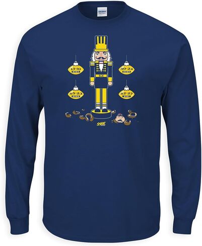 Smack Apparel Nutcracker (Anti-Ohio) T-Shirt for Michigan College Fans (SM-5XL) in Saudi Arabia