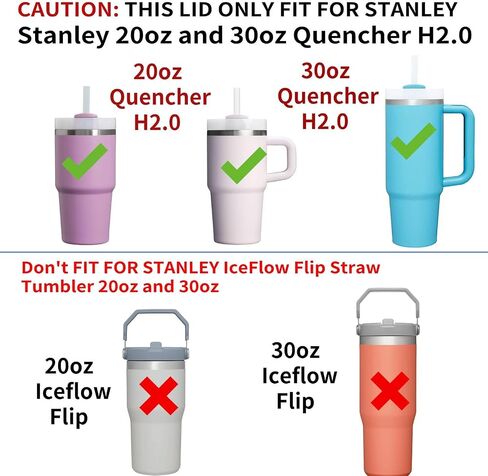 غطاء بهلوان بديل مانع للتسرب مع قش - مناسب لستانلي 40oz 64oz Adventure Quencher وQuencher 2.0 Tumbler (الصخر الزيتي، 40oz) in Saudi Arabia