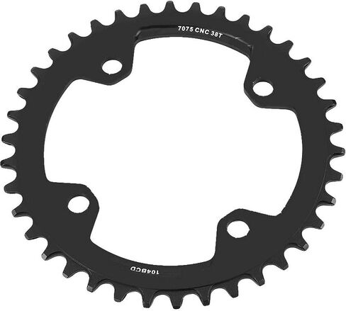 Yosoo Bike Chain Ring, 104 BCD MTB Mountain Bike Bicycle Narrow Wide Chainring Round Shape Single Chain Ring 32T 34T 36T 38T in Saudi Arabia