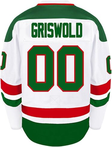 CUTHBERT #00 Griswold فيلم هوكي الجليد جيرسي الرجال عيد الميلاد S-3XL عطلة مخيط القمصان in Kuwait
