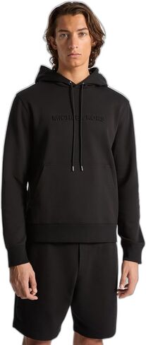 Michael Kors mens Embossed Logo Hoodie in Saudi Arabia