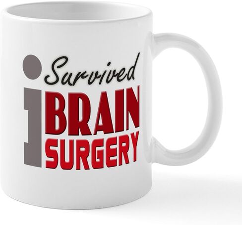 CafePress I Had Brain Surgery Whats Your Excuse Mugs 11 oz (325 ml) Ceramic Coffee Mug in Saudi Arabia