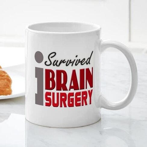 CafePress I Had Brain Surgery Whats Your Excuse Mugs 11 oz (325 ml) Ceramic Coffee Mug in Saudi Arabia