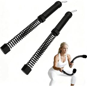 Ropeless Battle Ropes, Battle Ropes for Home Gym, Quiet Portable Outdoor Workout Equipment with Soft-Grip Handles, Heavy Duty Tangle-Free a para Ejercicios for Full Body Cardio HIIT Training in Saudi Arabia