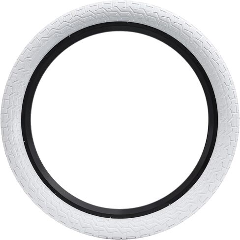 YUNSCM 2-PCS 16 "إطارات دراجة الطريق 16 × 2.0/52-305 و16" أنابيب الدراجة الثقيلة صمام شريدر متوافق مع دراجة الطريق 16x1.95 16x2.0 16x2.10 إطارات وأنابيب الدراجات، أبيض (Y-1012) in Kuwait