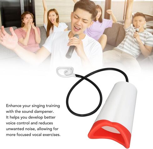 Vocal Dampener for Singing Practice, Performers, Stress Relief, Vocal Steamer for Singers, Soundproof Home Learning Dome Singing Straw, Waterproof and Easy to Clean in Saudi Arabia