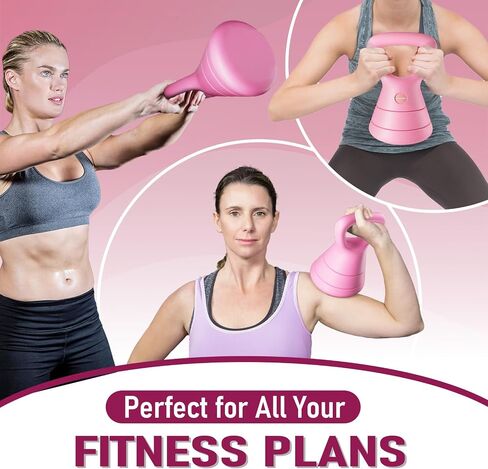 EAST MOUNT Adjustable Kettlebell, 5lb 9lb 15lb Kettlebell Weights Set, Ergonomic Design & Wide-Handle for Home Gym, Full-Body Workouts Strength Training and Weight Loss, Good for Men Women & Beginners in Saudi Arabia
