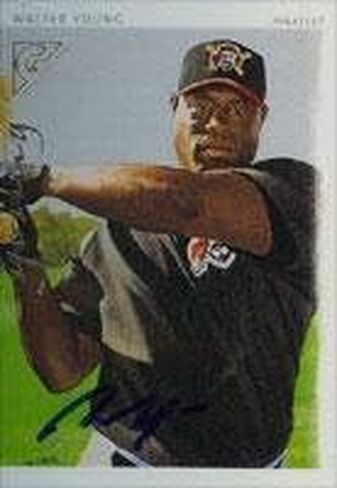 Walter Young Pittsburgh Pirates 2003 Topps Gallery Autographed Card. This item comes with a certificate of authenticity from Autograph-Sports. Autographed - MLB Autographed Baseball Cards in Saudi Arabia
