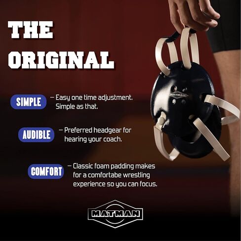 Matman Wrestling | Original Headgear Ear Guard | Adult MMA | Wrestlers Choice! in Saudi Arabia