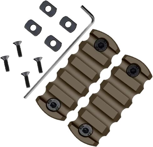 360 تكتيكي 7 فتحات Picatinny/Weaver Rail لحراس اليد Mlok، سبائك الألومنيوم in Kuwait