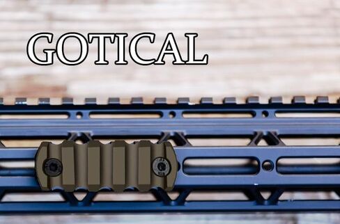360 تكتيكي 7 فتحات Picatinny/Weaver Rail لحراس اليد Mlok، سبائك الألومنيوم in Kuwait