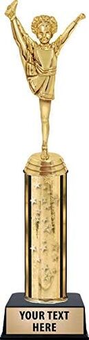 جائزة Cheer Trophy، جائزة Gold Stars Junior Cheer Trophy مقاس 11 بوصة، قم بالتخصيص الآن Prime in Saudi Arabia