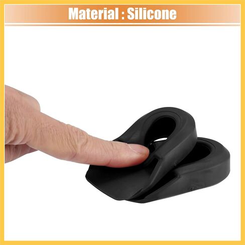 2pcs Soft Plastic Bicycle Cycling Crank Boot Protectors Mountain Bike Gel Sleeve Crank Arm Cover Protection Black Auto Replacement Parts in Saudi Arabia