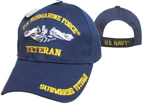 Trade Winds Navy Submarine Service Veteran Dark Blue Hat Officially Licensed by The US Navy in Saudi Arabia