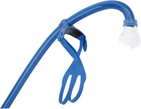 VBESTLIFE Swimming Front Mounted Snorkel with Silicone Mouthpiece Swim Training Breath Gear,Swim Snorkel for Lap Swimming,Adult Swimmers Snorkeling Gear in Saudi Arabia