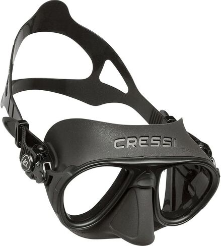 Cressi Calibro Mask and Corsica Snorkel Kit - Black in Saudi Arabia