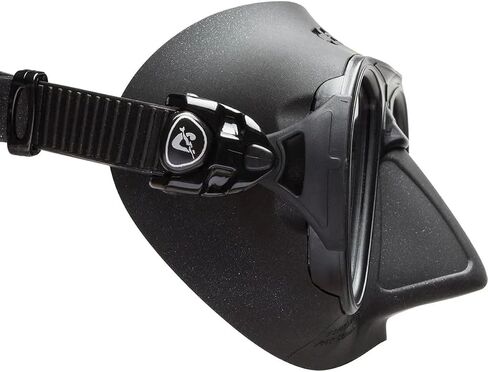 Cressi Calibro Mask and Corsica Snorkel Kit - Black in Saudi Arabia